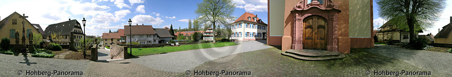 Kirchplatz Niederschopfheim